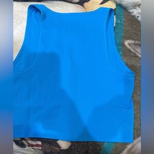 Athleta Crop Ribbed Tank